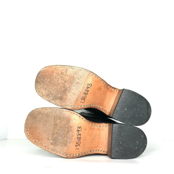 Frye 14L Campus Black Square Toe Pull On Riding Boots Women’s 6 Shoes - Picture 10 of 11